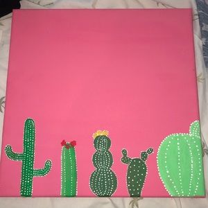 canvas cactus 🌵